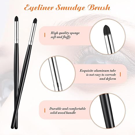 Eyeliner Smudge Brush Pencil Soft Makeup Tool Eyeshadow Blending Brush Eye Pencil Brush Eyeliner